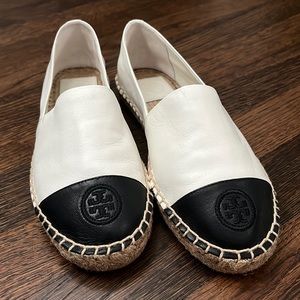 Tory Burch color block flat espadrille